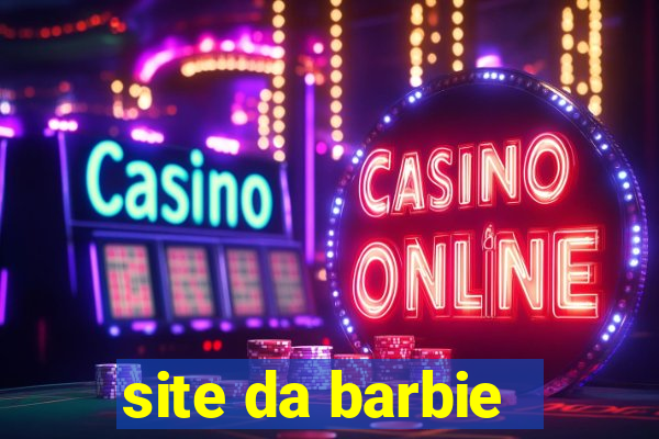 site da barbie - jogos